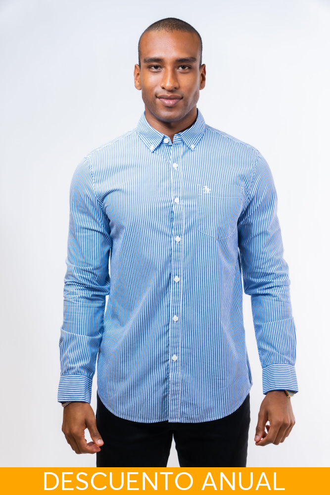Camisa Hombre Manga Larga Penguin - Camisas
