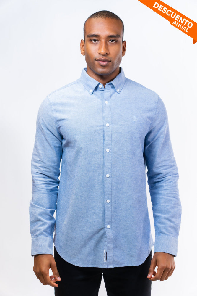 Camisa Hombre Manga Larga Penguin - Camisas
