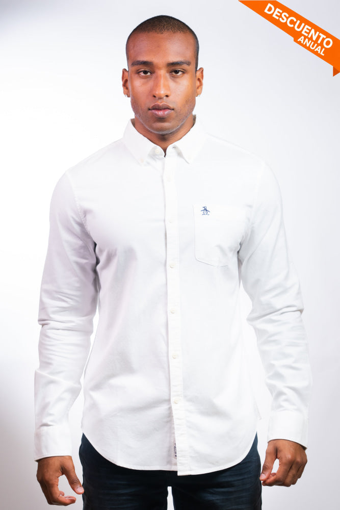 Camisa Hombre Manga Larga Penguin - Camisas