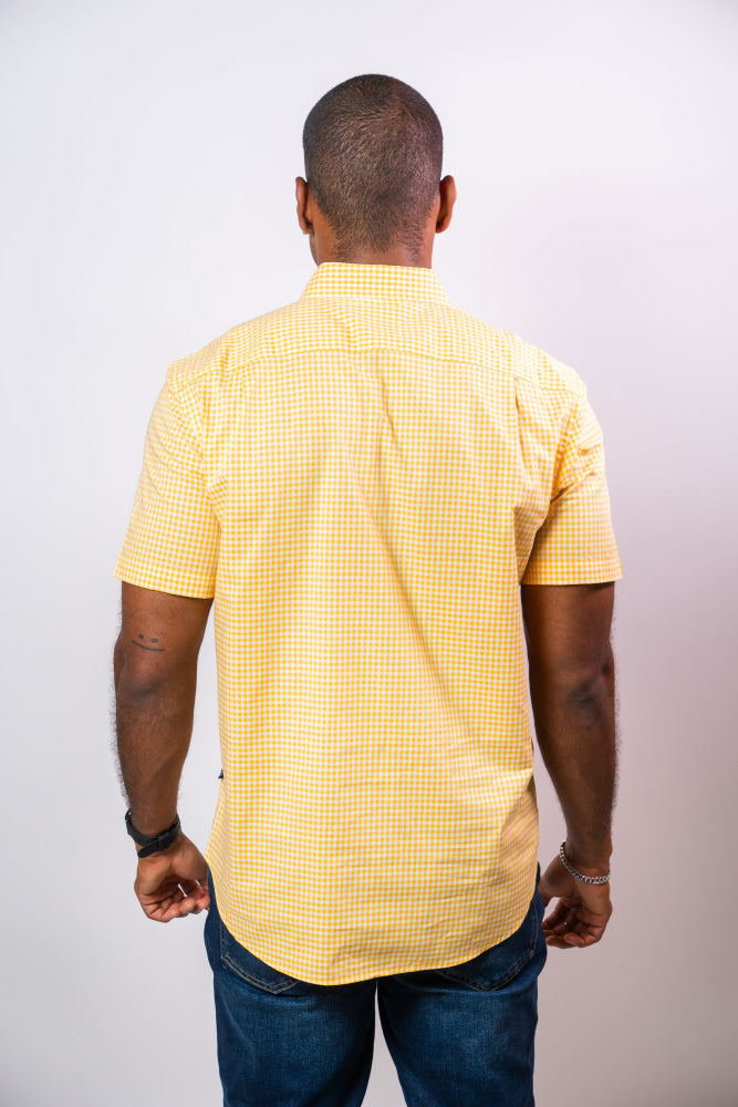 Camisa Manga Corta Hombre Nautica Classic Fit - Camisas