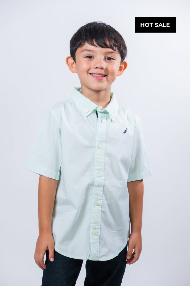 Camisa Manga Corta Kids Nautica - Camisa Kids