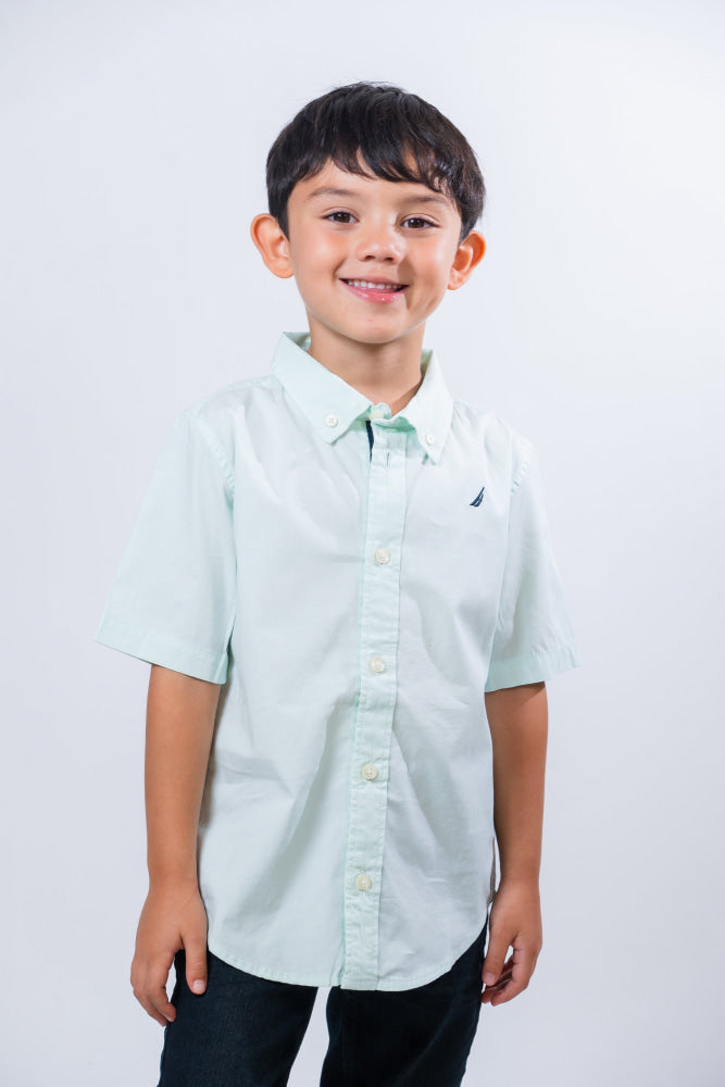 Camisa Manga Corta Kids Nautica - Camisa Kids