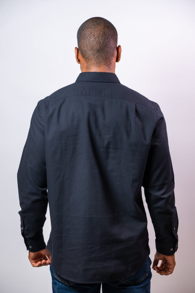 Camisa Manga Larga Hombre Nautica Classic Fit - Camisas