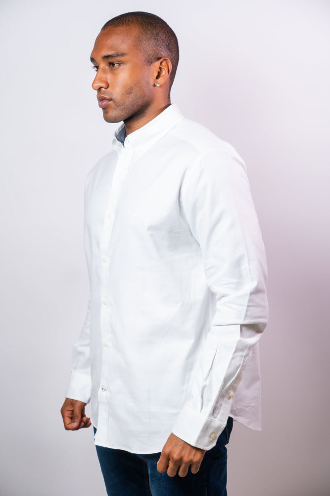 Camisa Manga Larga Hombre Nautica Classic Fit - Camisas