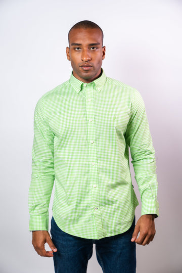 Camisa Manga Larga Hombre Nautica Classic Fit - Camisas