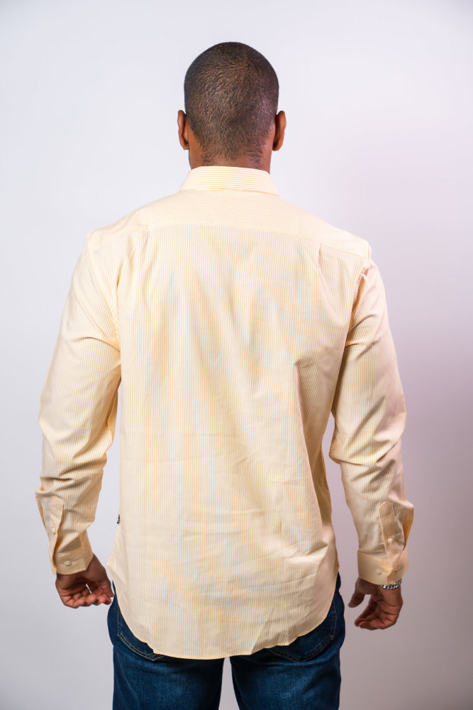 Camisa Manga Larga Hombre Nautica Classic Fit - Camisas