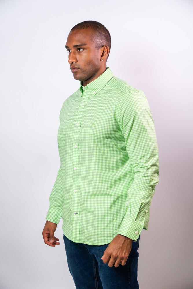 Camisa Manga Larga Hombre Nautica Classic Fit - Camisas