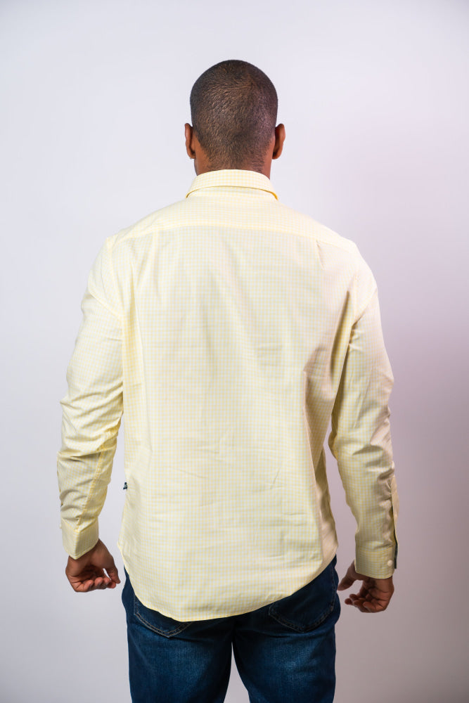 Camisa Manga Larga Hombre Nautica Classic Fit - Camisas
