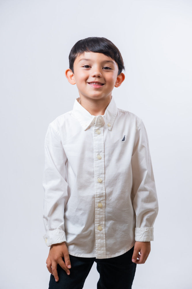 Camisa Manga Larga Kids Nautica - Camisa Kids
