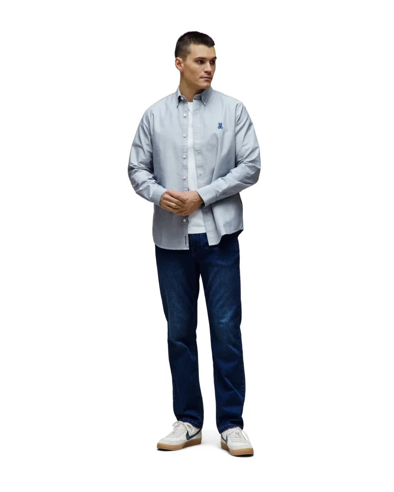 Camisa Manga Larga Oxford Psycho Bunny - Camisas