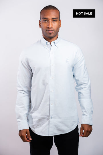 Camisa Manga Larga Oxford Psycho Bunny - Camisas