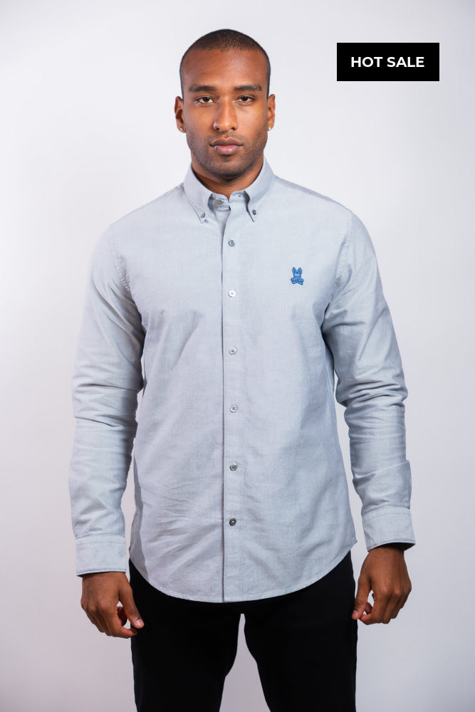 Camisa Manga Larga Oxford Psycho Bunny - Camisas