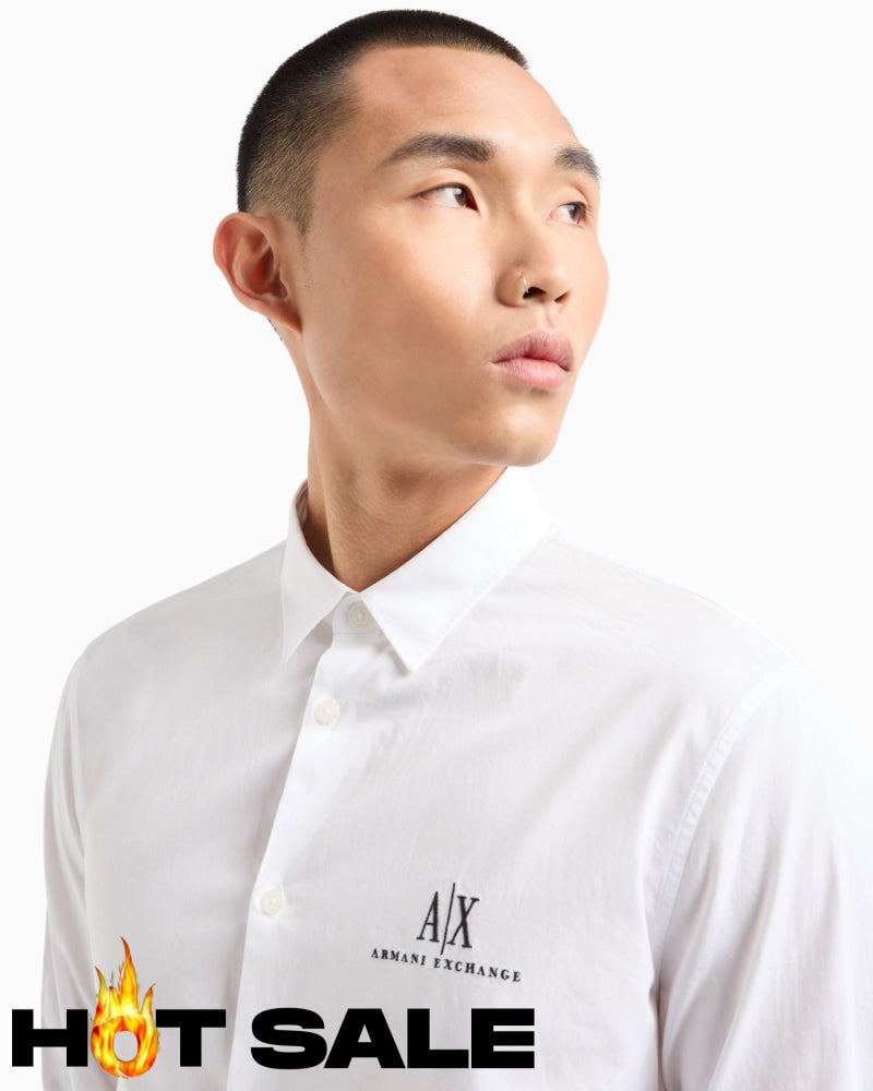 Camisa Men White Armani Exchange S Camisas