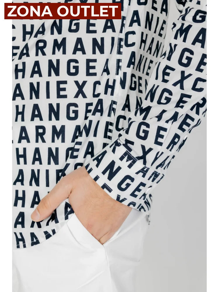 Camisa Men White Armani Exchange Camisas