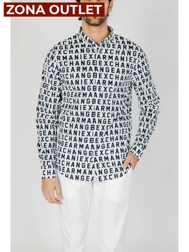 Camisa Men White Armani Exchange Camisas