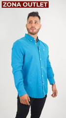 Camisa Penguin Mosaic Blue Camisas