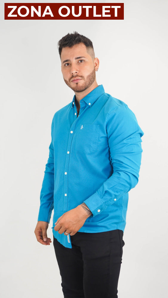 Camisa Penguin Mosaic Blue Camisas