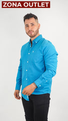 Camisa Penguin Mosaic Blue Camisas