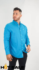 Camisa Penguin Mosaic Blue Camisas