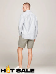 Camisa Tommy Hilfiger Oxford Regular Green Camisas
