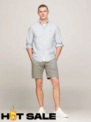 Camisa Tommy Hilfiger Oxford Regular Green Camisas