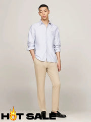 Camisa Tommy Hilfiger Regular Blue XL Camisas