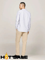 Camisa Tommy Hilfiger Regular Blue XL Camisas