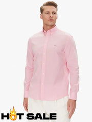 Camisa Tommy Hilfiger Regular Classic Pink Camisas
