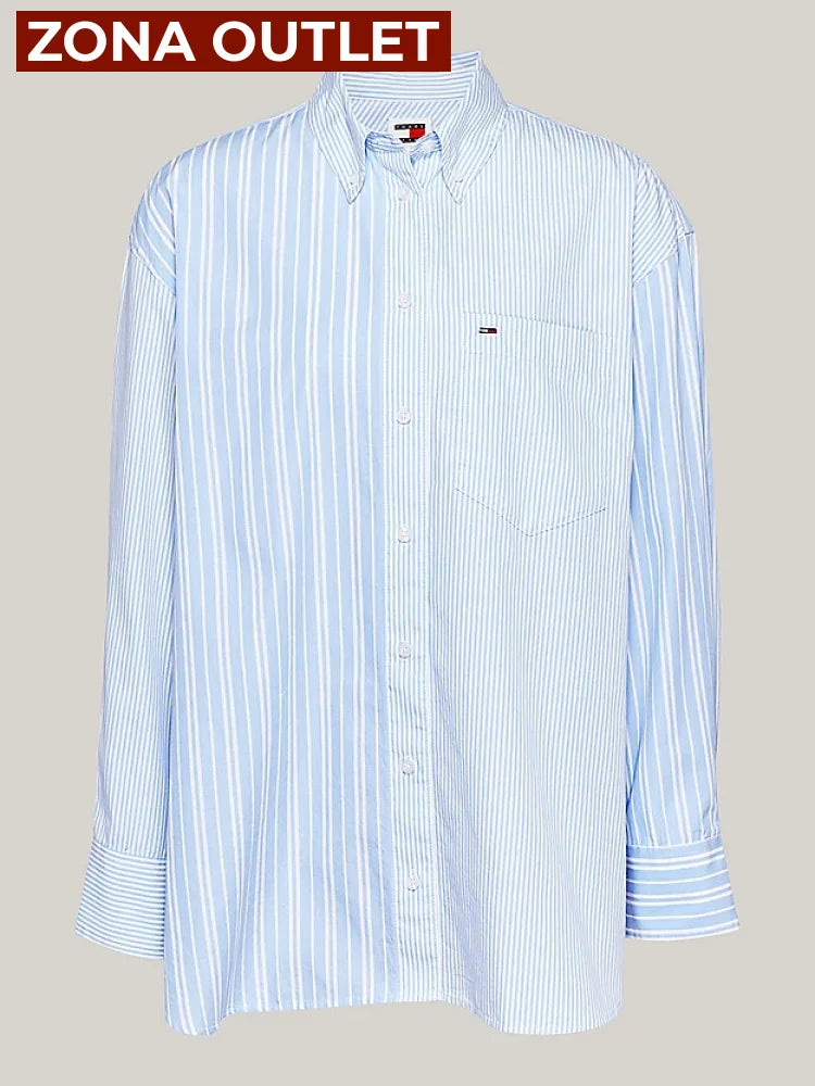 Camisa Women Tommy Hilfiger Navy Camisas