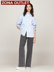 Camisa Women Tommy Hilfiger Navy Camisas