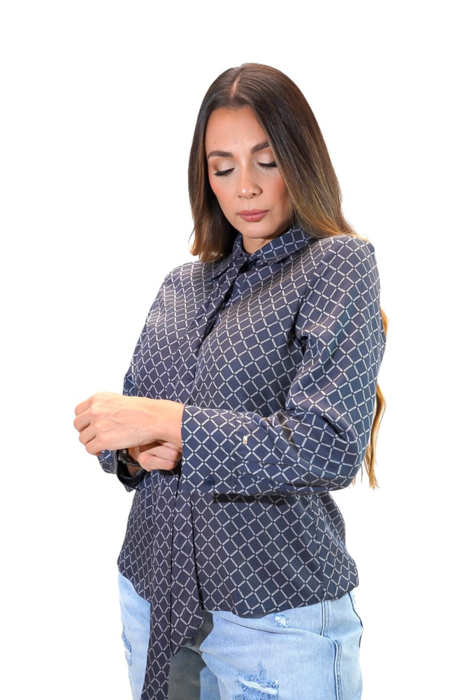 Camisa Women Tommy Hilfiger Sky Camisas