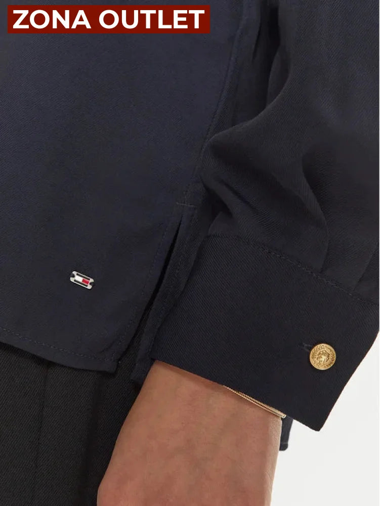 Camisa Women Tommy Hilfiger Sky Camisas