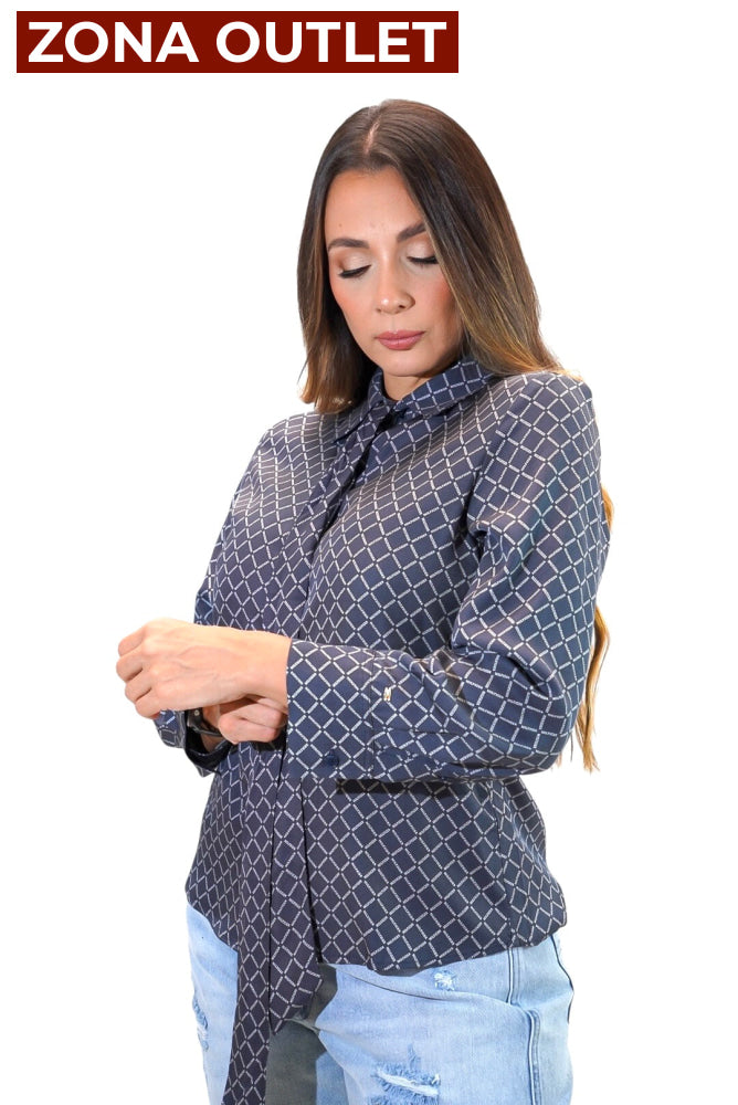 Camisa Women Tommy Hilfiger Sky Camisas