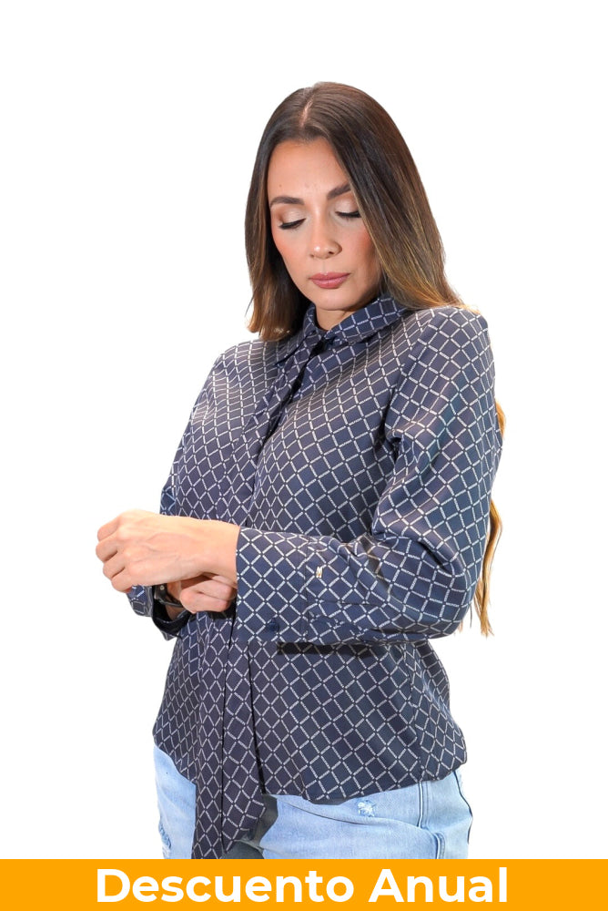 Camisa Women Tommy Hilfiger Sky Camisas