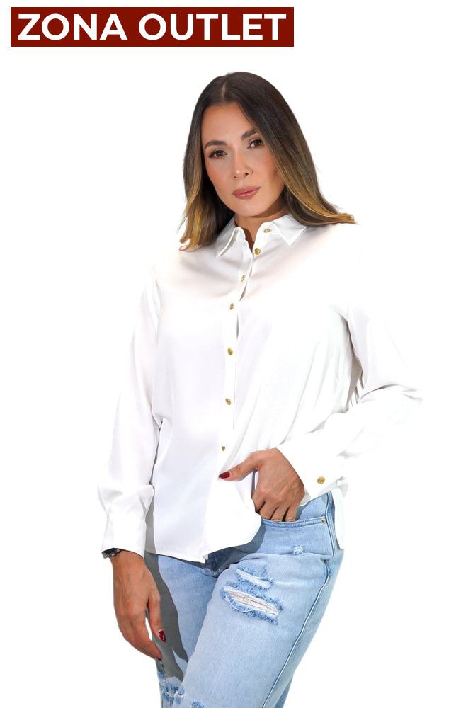 Camisa Women Tommy Hilfiger White Camisas
