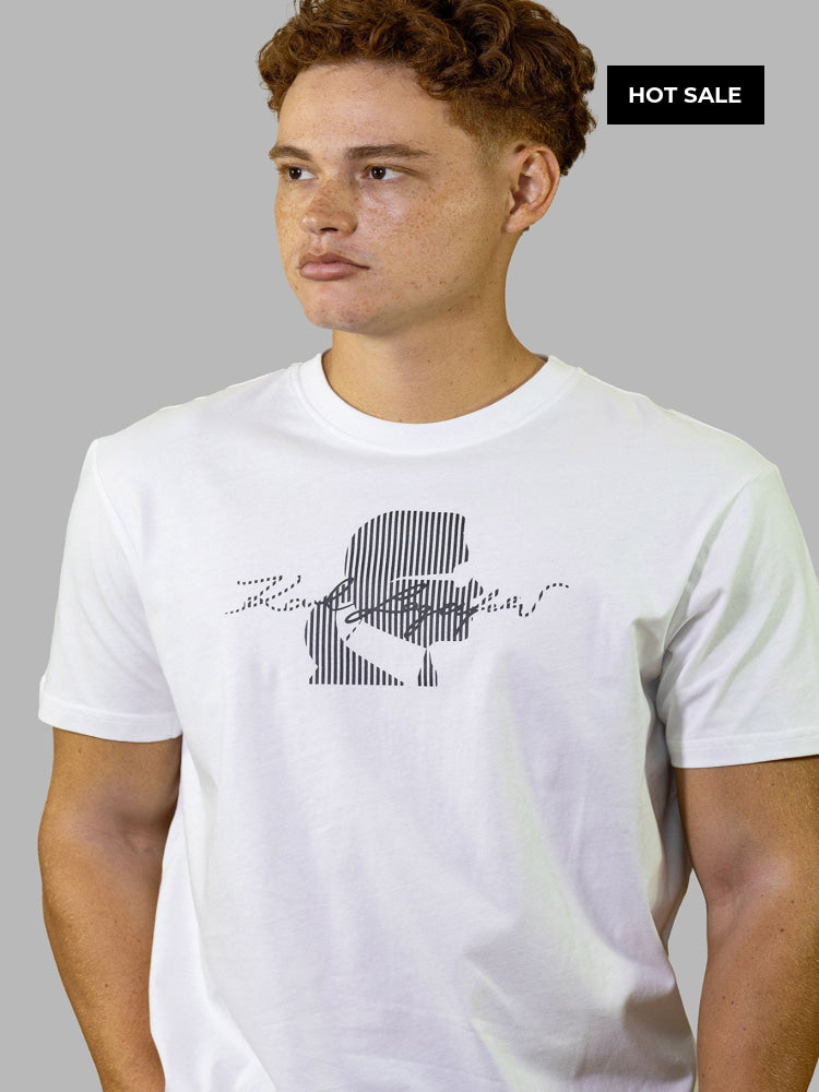 Camiseta Blanca Hombre Karl Lagerfeld - Camiseta