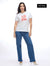 Camiseta Blanca Mujer Karl Lagerfeld - Camiseta