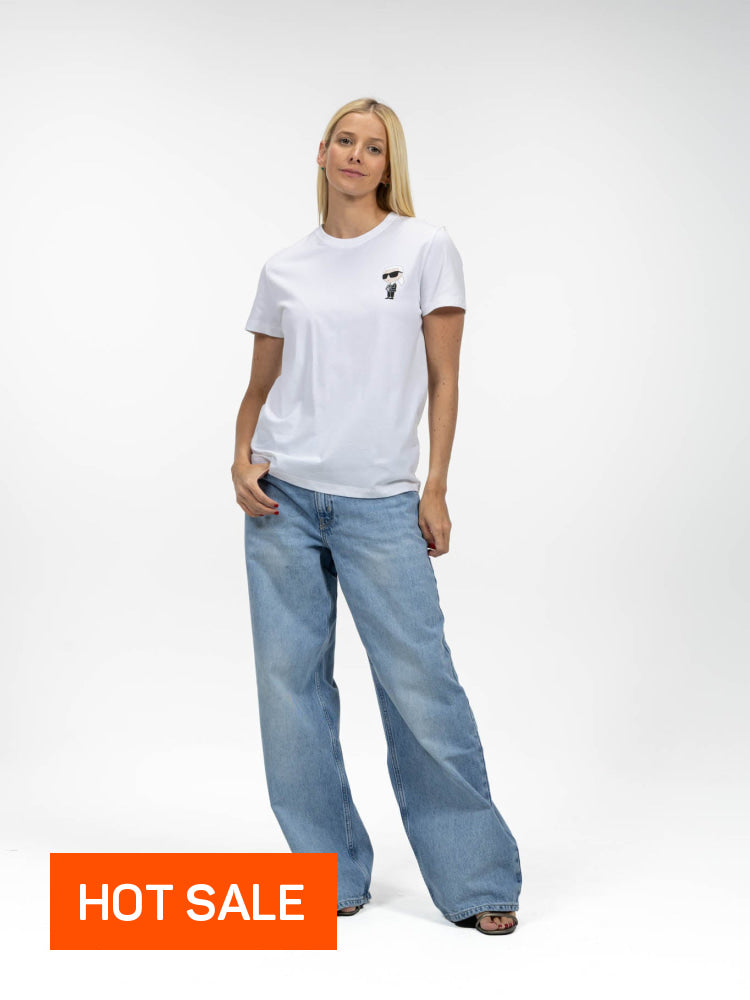 Camiseta Blanca Mujer Karl Lagerfeld - Camiseta