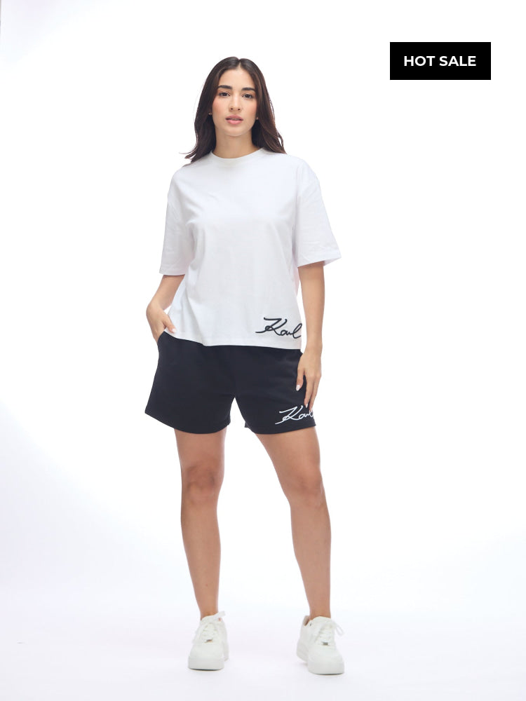 Camiseta Blanca Mujer Karl Lagerfeld - Camiseta