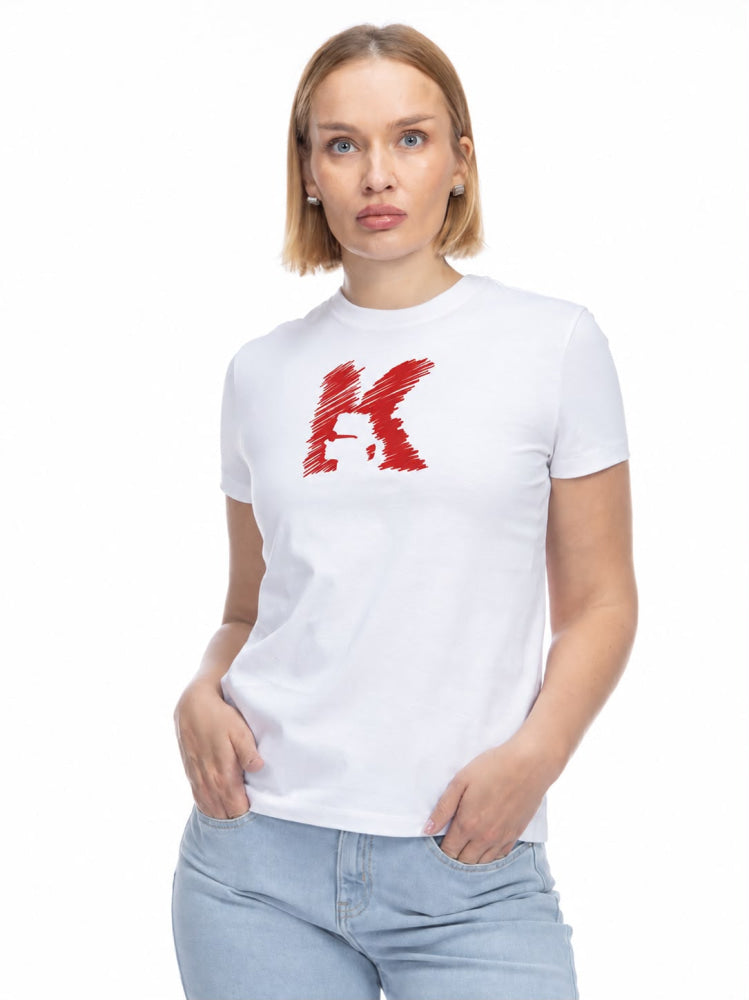 Camiseta Blanca Mujer Karl Lagerfeld - Camiseta