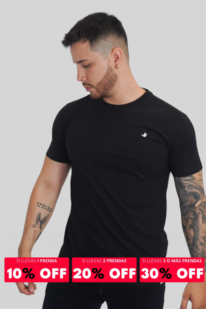 Camiseta Brooksfield Black