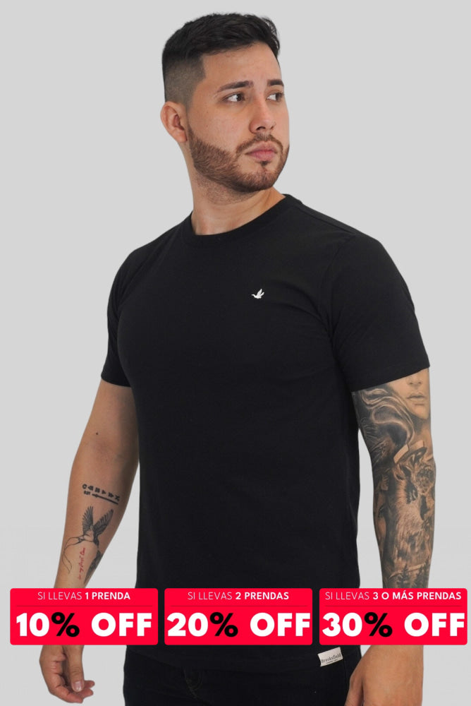 Camiseta Brooksfield Black