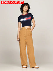 Camiseta Corta Women Tommy Hilfiger Navy XS Camiseta