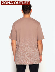 Camiseta Blow Up Slim Fit Brown Camiseta