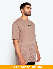 Camiseta Blow Up Slim Fit Brown Camiseta