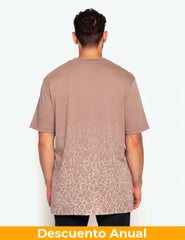 Camiseta Blow Up Slim Fit Brown Camiseta