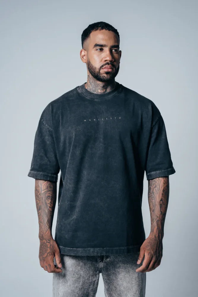 Camiseta Hombre BoxyOversize Manifesto - Camiseta