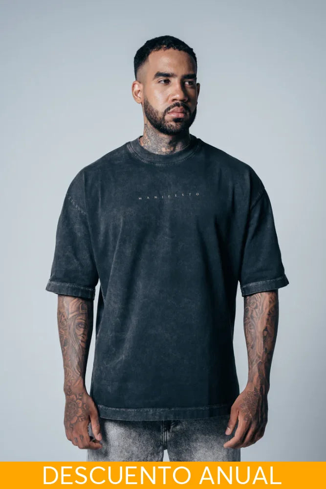 Camiseta Hombre BoxyOversize Manifesto - Camiseta