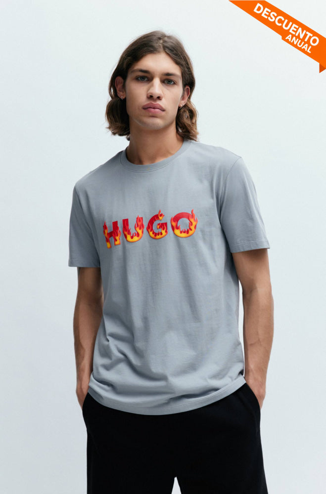 Camiseta Hombre Hugo - Camiseta