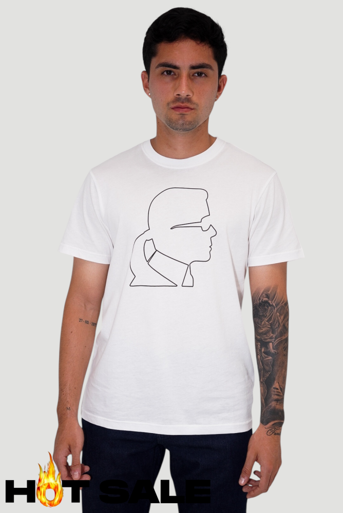 Camiseta Hombre Karl Lagerfeld XL Camiseta